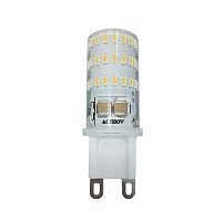 Лампа светодиодная PLED-G9 5Вт капсульная 2700К тепл. бел. G9 320лм 220-230В | Код. 1032102B | JazzWay